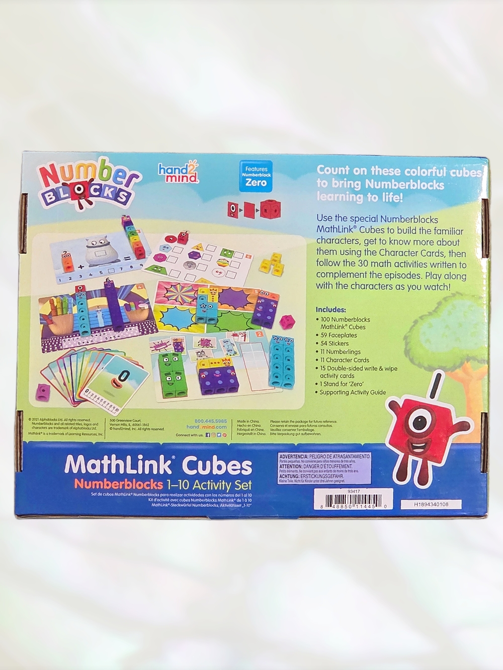 Number Blocks - MathLink Cubes - 1-10 Activity Set - Picture 5 of 5